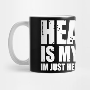 Heaven Is My Home Im Just Here Recruiting Funny Christian Mug